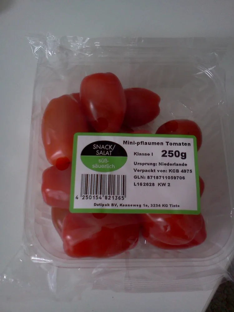 Mini-pflaumen Tomaten