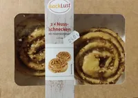 2 x Nussschnecken