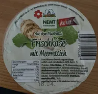 Frischkäse mit Meerrettich