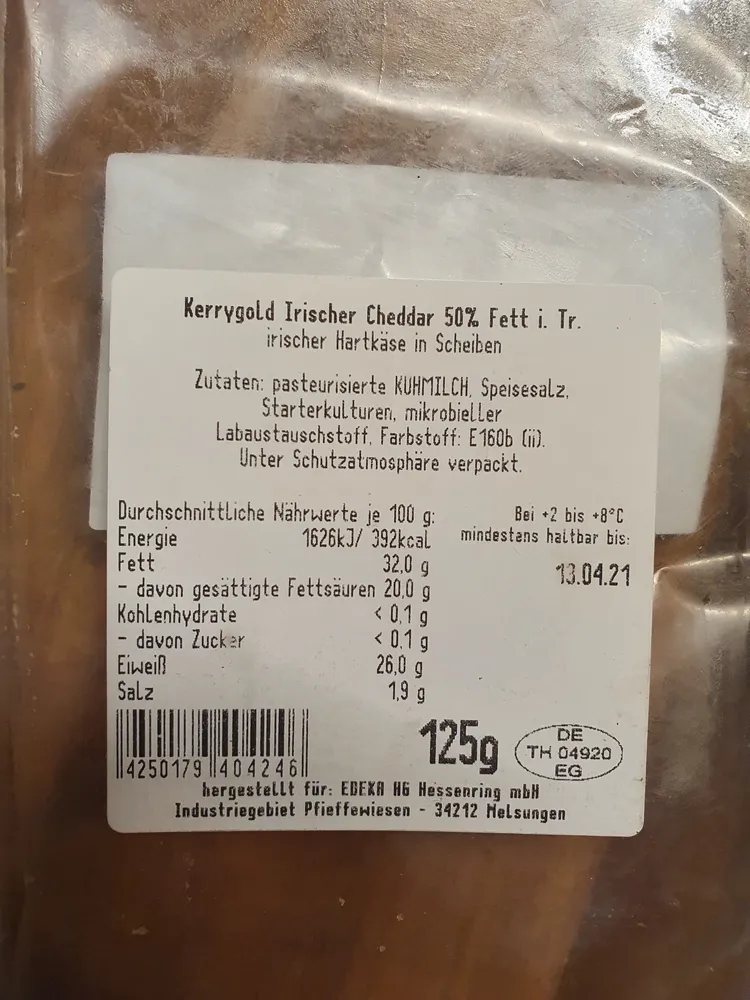 Kerrygold Irischer Cheddar