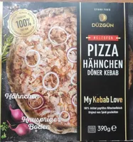 Pizza Hähnchen Döner Kebab