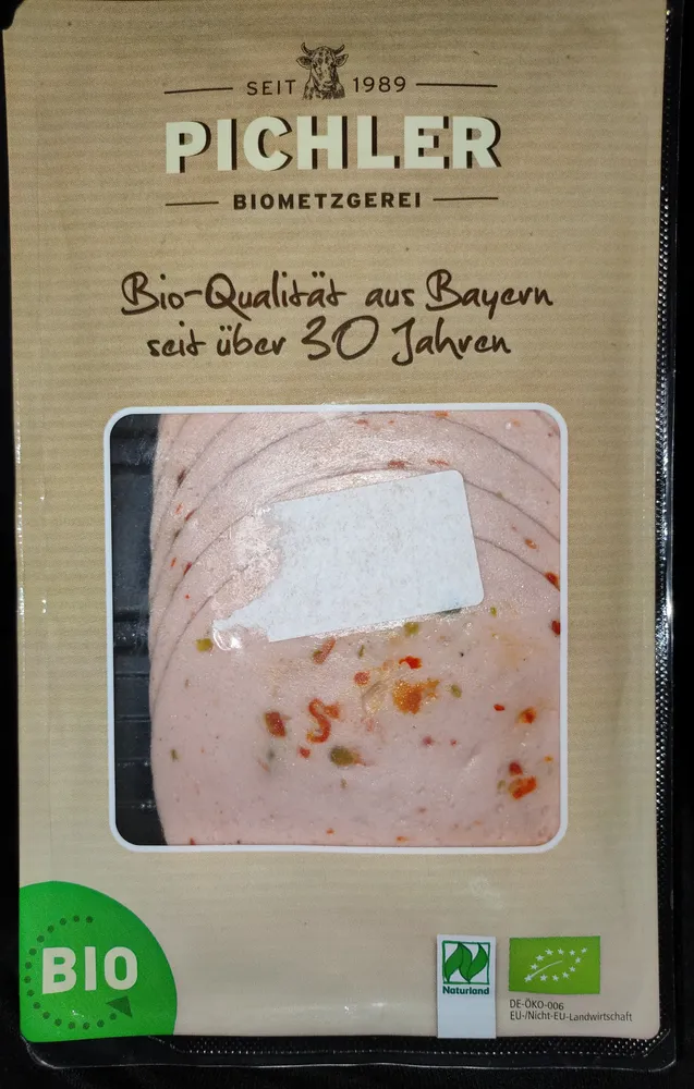 Bio-Paprikafleischwurst