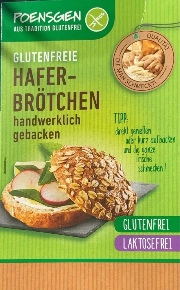 Glutenfreie Haferbrötchen