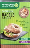 Gluten-free bagels with sesame