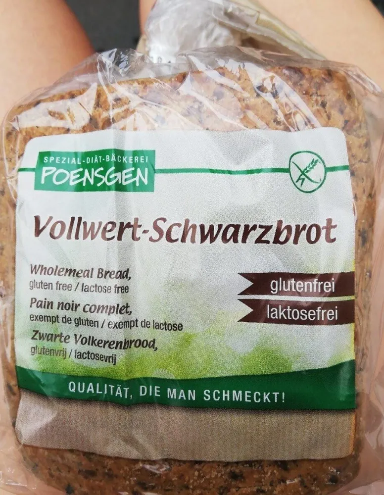 Vollwert-Schwarzbrot