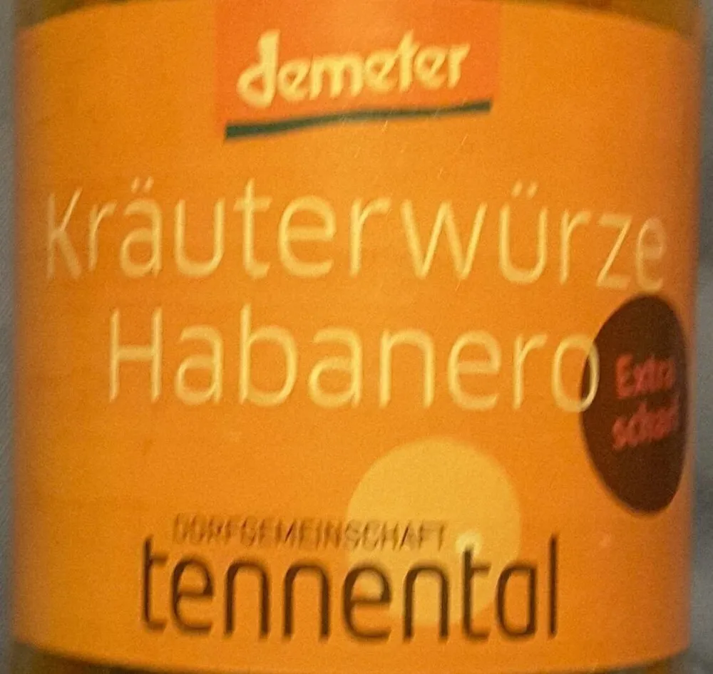 Kräuterwürze Habanero