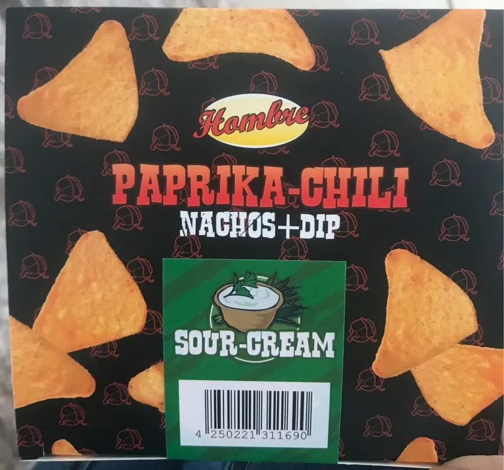 Paprika chilli  Nachos+Dips