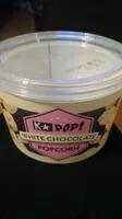 Pop corn white chocolat blanc