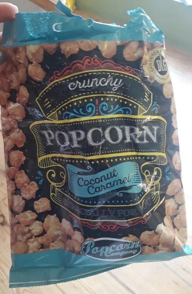 Crunchy Popcorn coconut caramel