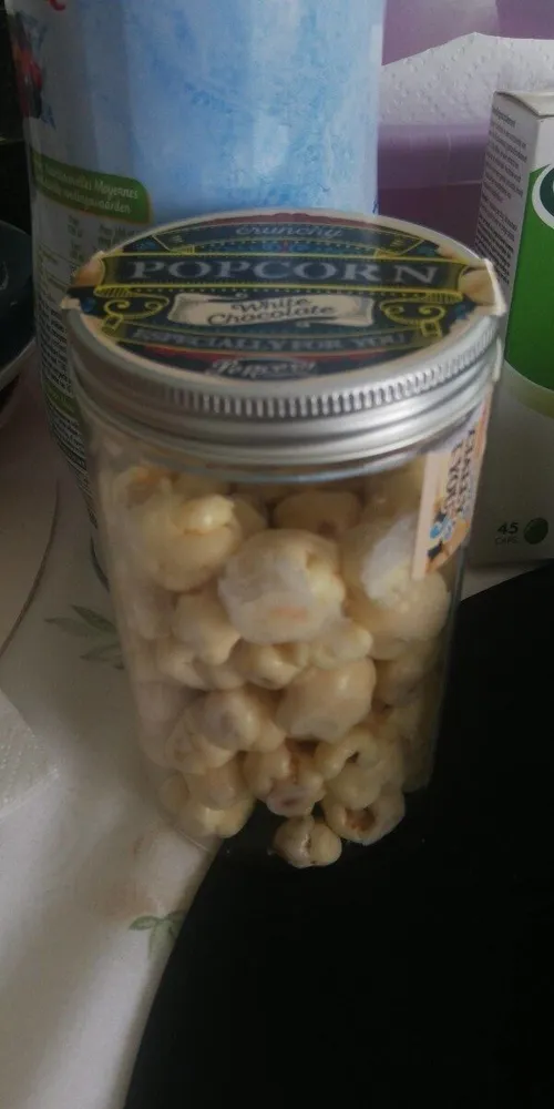 Popcorn white chocolate