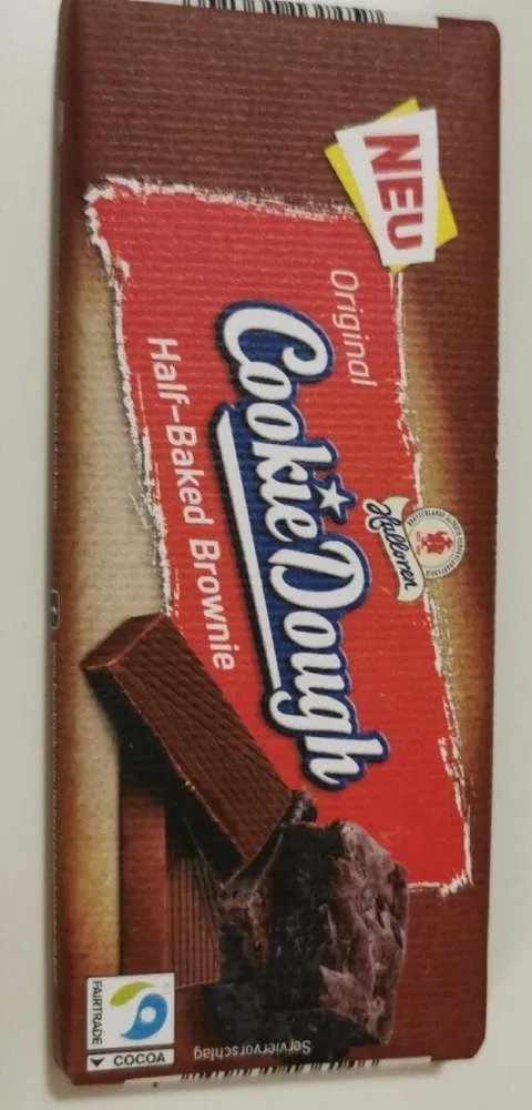 Cookie Dough Half-Backed Brownie