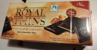 THINS TYP SALTED CARAMEL Dark chocolate thins