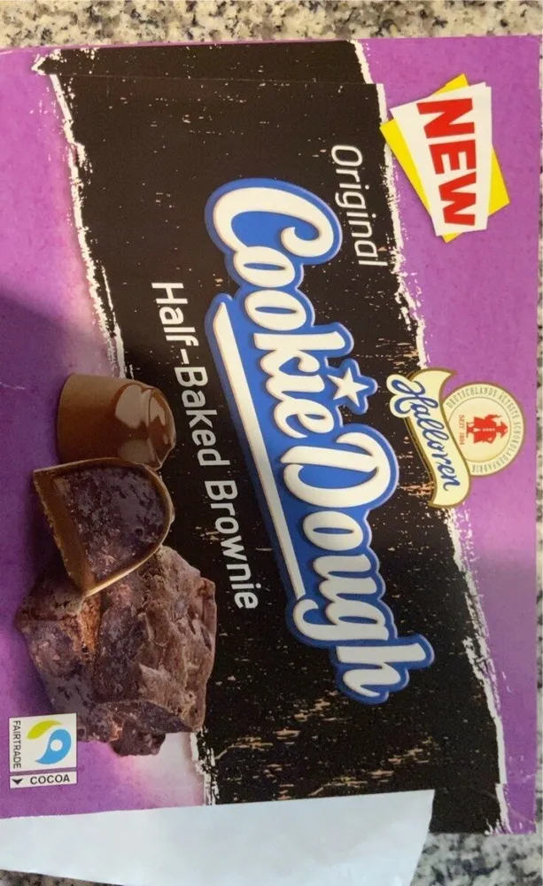 Cookie Dough Half-Baked Brownie