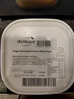 Feigen-Honig-Senf-Creme