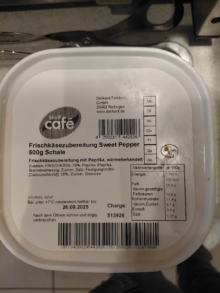 Frischkäse Zubereitung Sweet Pepper