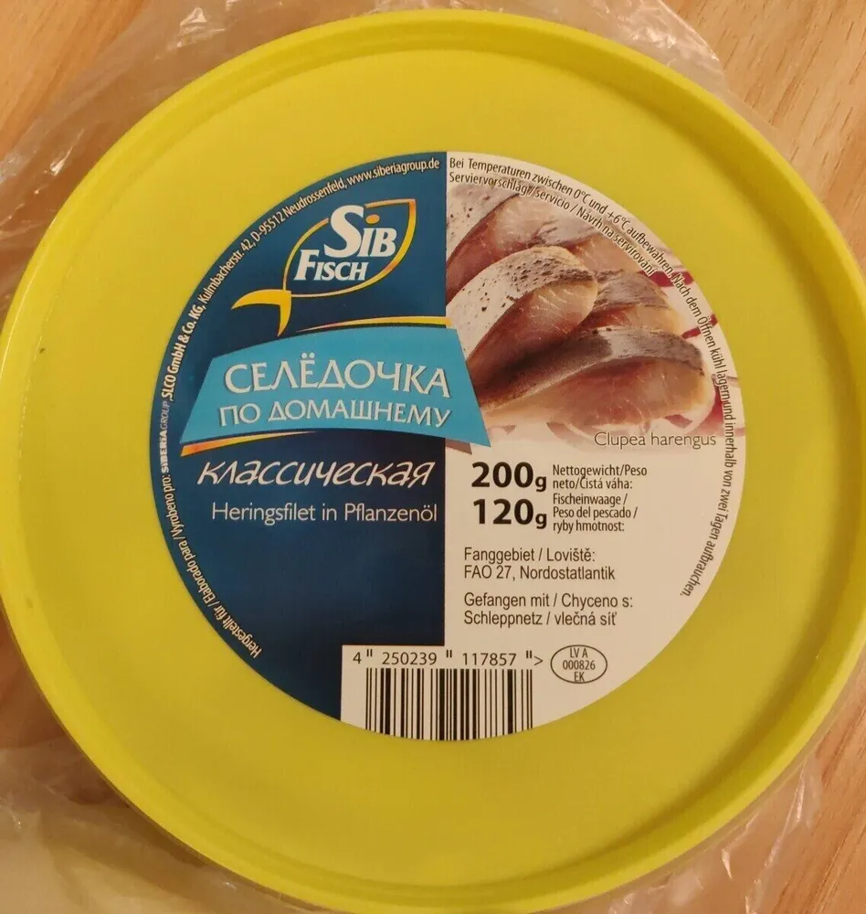heringsfilet klassik