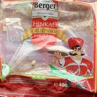 Hinkali garnis de porc, d’agneau et de boeuf