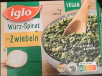 Würz-Spinat mit Zwiebeln