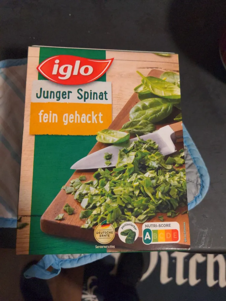 Junger Spinat