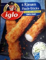 Riesen Fisch-Sticks