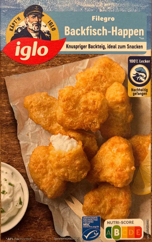 Filegro Backfisch-Happen