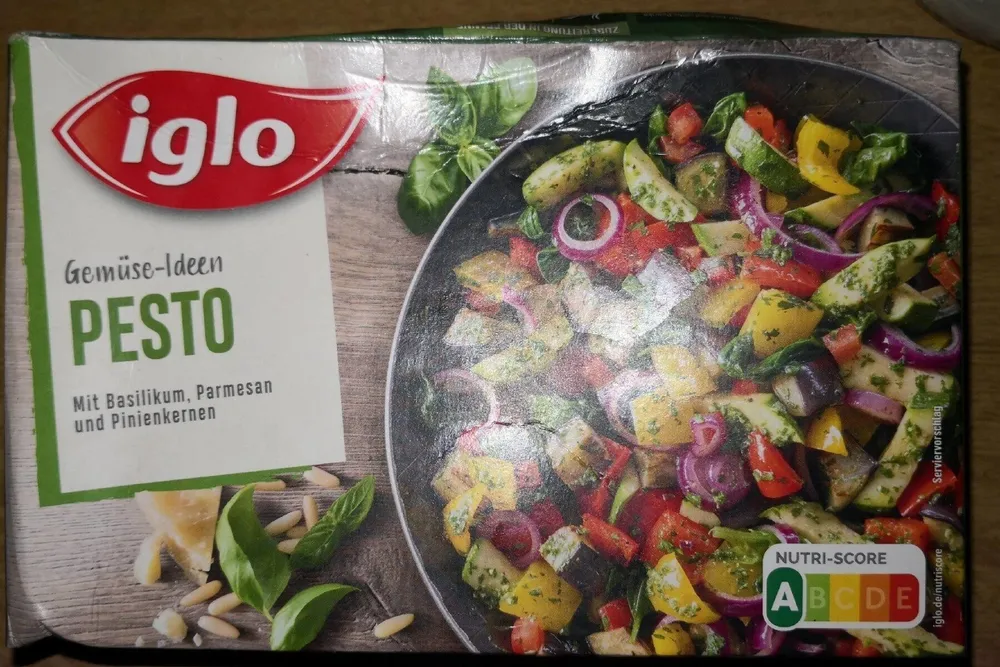 Gemüse-Ideen Pesto