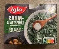 Rahm-Blattspinat