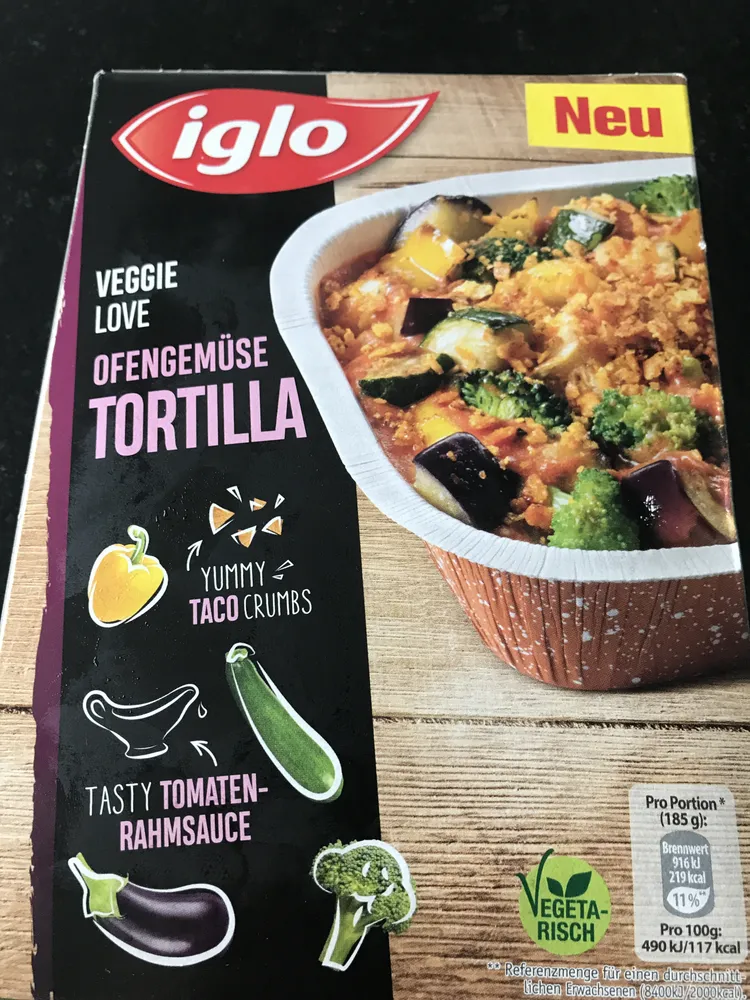 Veggie Ofen Gemüse Tortilla