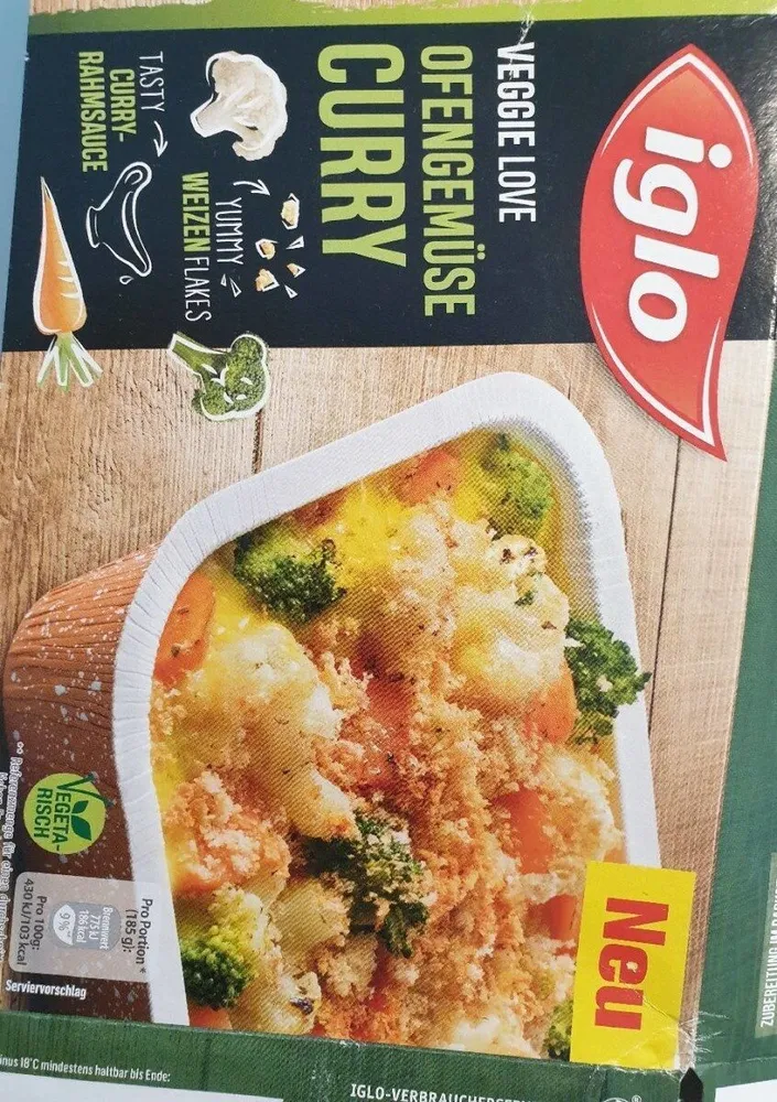 Veggie Love Ofengemüse Curry