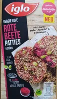 Veggie Love Rote Beete Patties