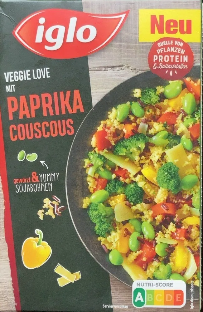 Veggie Love mit Paprika Couscous