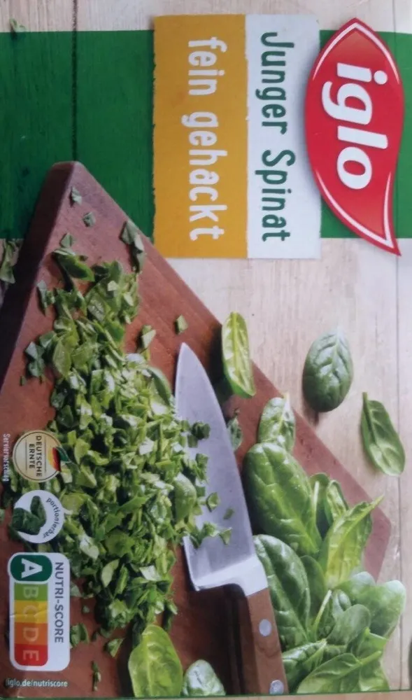 Junger Spinat