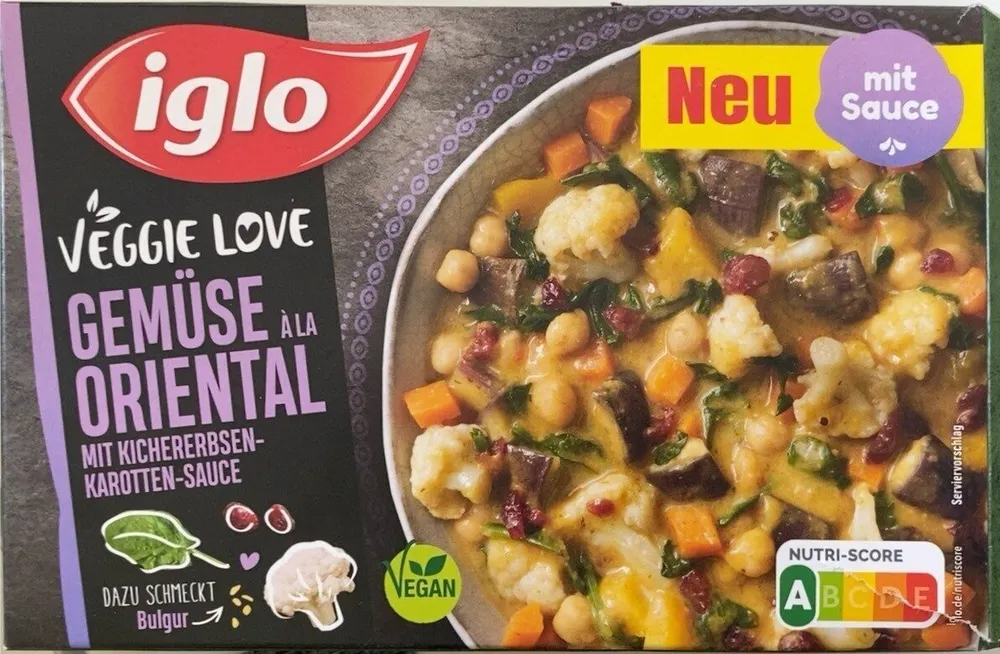 Gemüse à la Oriental