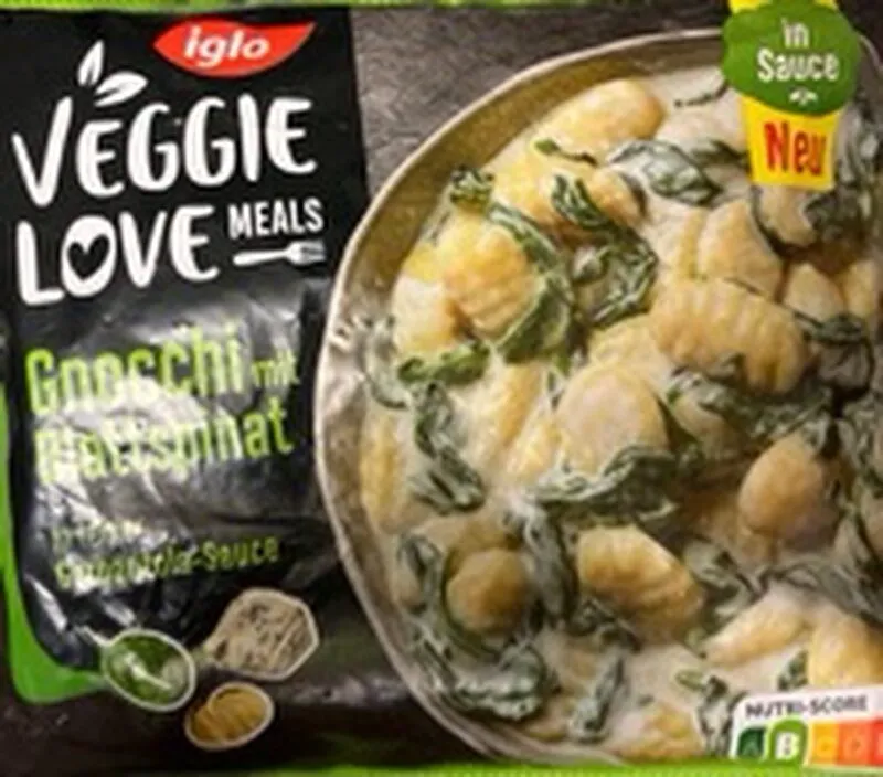 Gnocchi mit Blattspinat