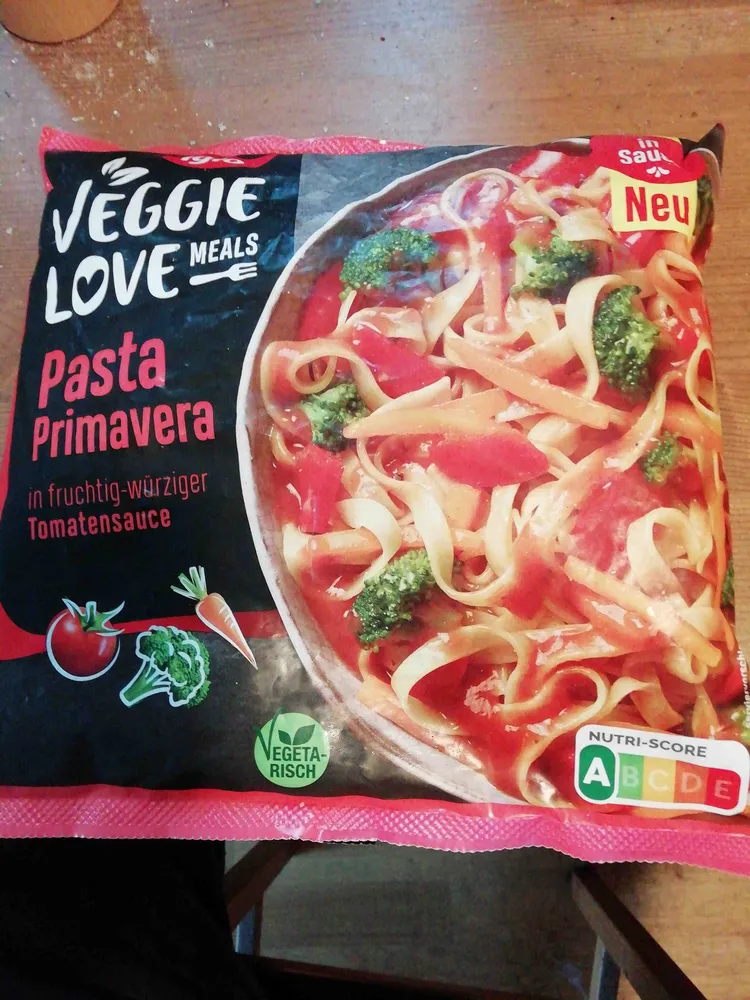 Veggie Love Meals - Pasta Primavera