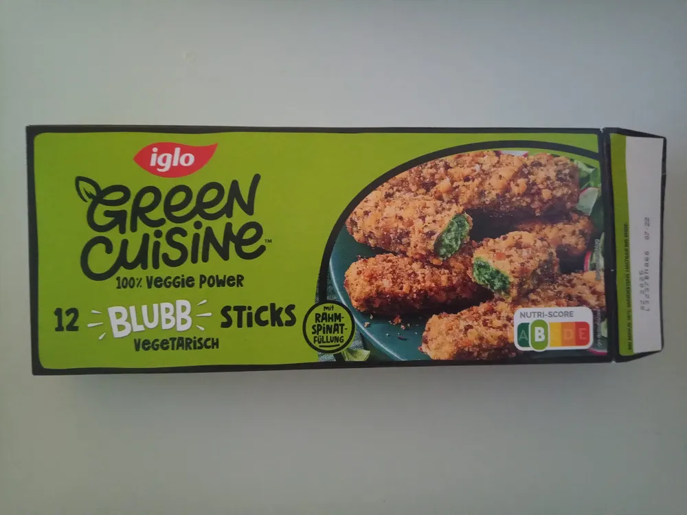 Green Cuisine Blubb Sticks