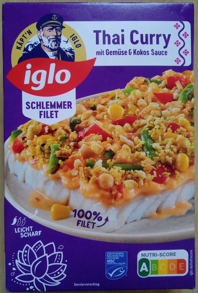 Thai Curry mit Gemüse & Kokos Sauce