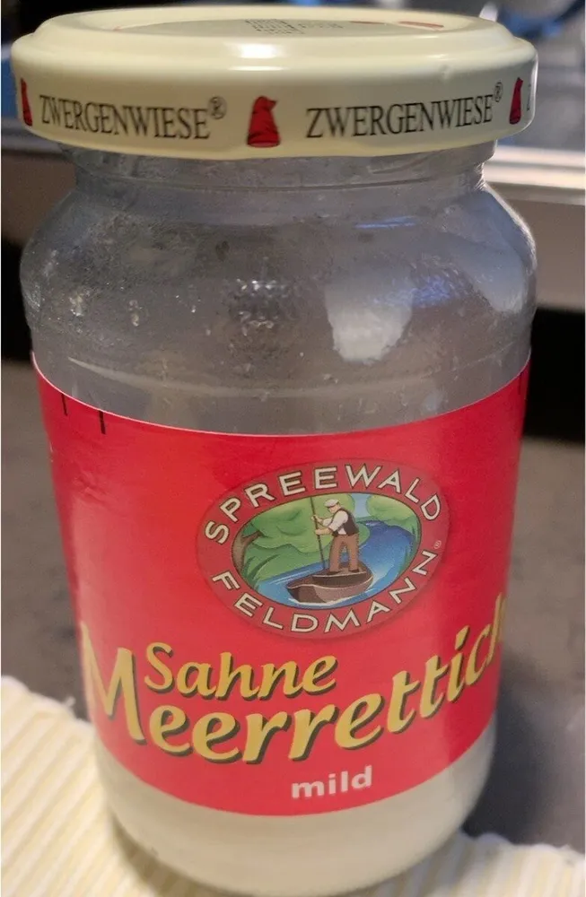 Sahne Meerrettich mild