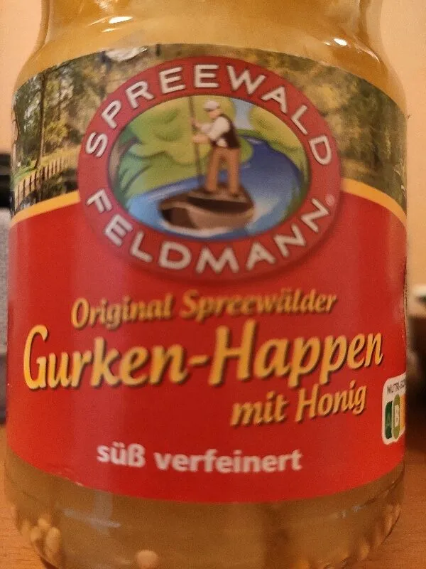 Delikatess Gurken mit Honig