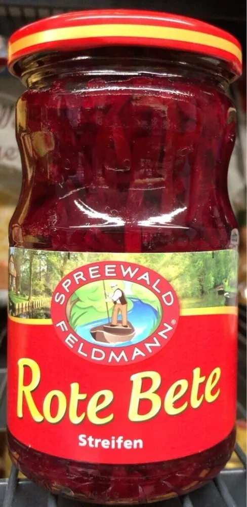 Rote Bete Streifen