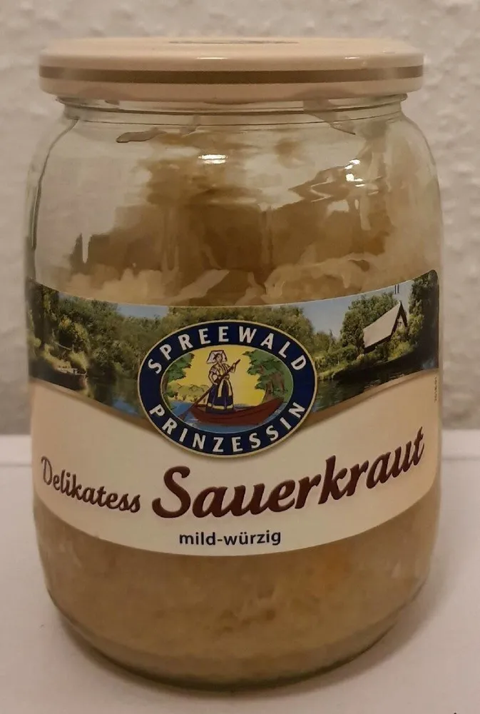 Delikatess Sauerkraut von Spreewald Prinzessin