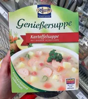 Kartoffelsuppe mit Wiener Würstchen