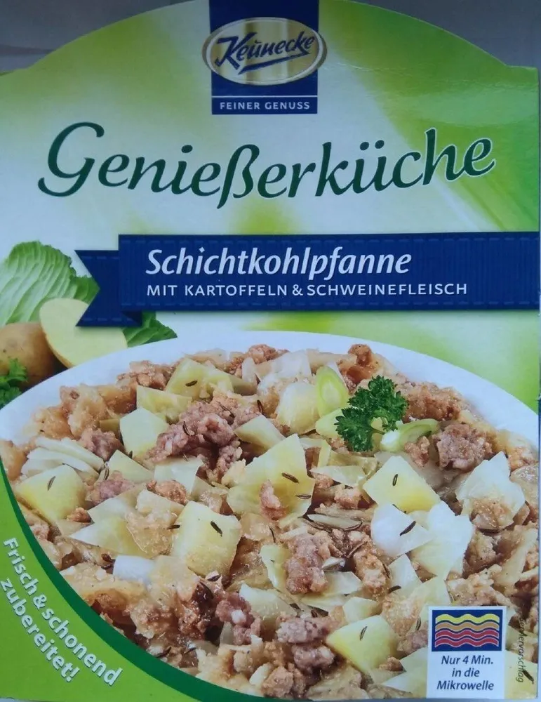 Schichtkohlpfanne