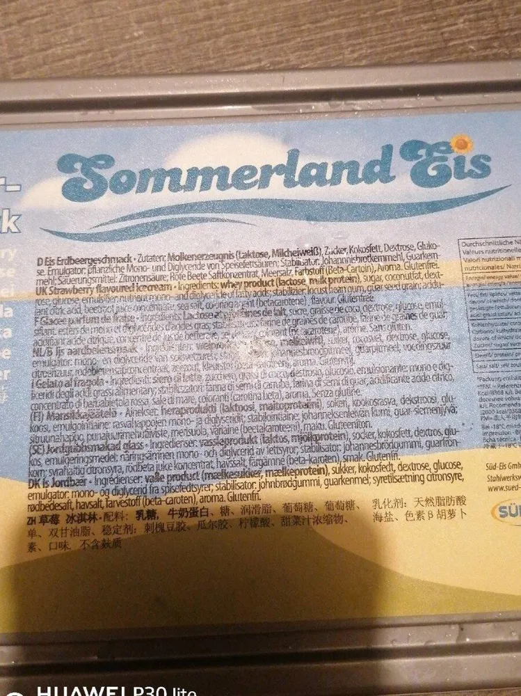 Sommer Land eis