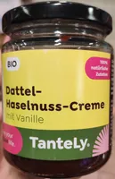 Dattel-Haselnuss Creme mit Vanille