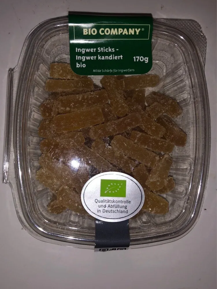 Ingwer Sticks Ingwer Kandiert