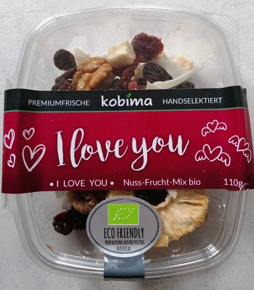 I love you Nuss-Frucht-Mix bio