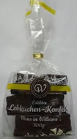 Edelstes Lebkuchen-Konfekt Birne in Williams