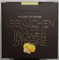 Lebkuchen Konfekt Ingwer Zitrone