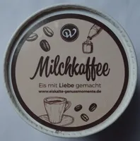 Milchkaffee Eis
